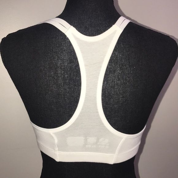 NWOT White Sports Bra - Picture 3 of 3